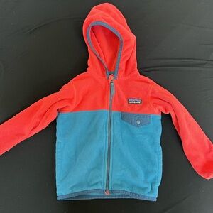 Patagonia Micro D Snap T Fleece Hoodie (2T)